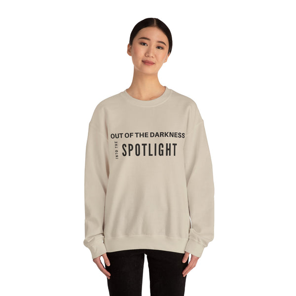 "Out of the Darkness" Heavy Blend™ Crewneck Sweatshirt