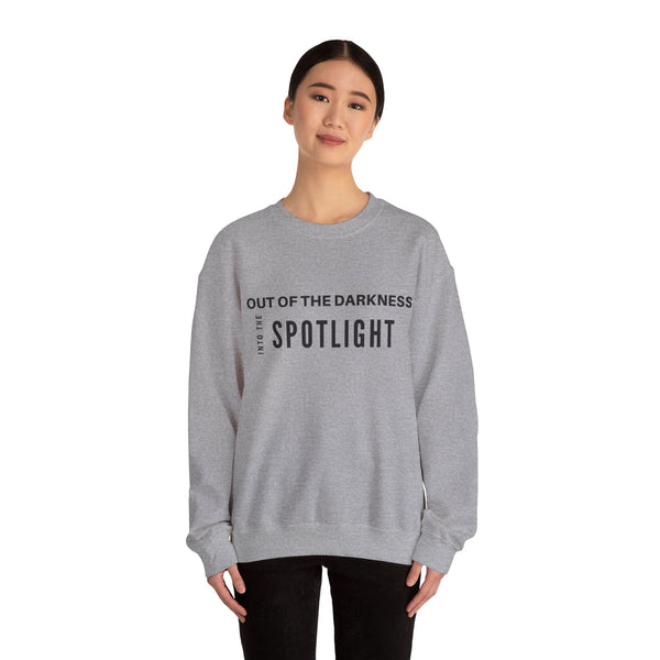 "Out of the Darkness" Heavy Blend™ Crewneck Sweatshirt