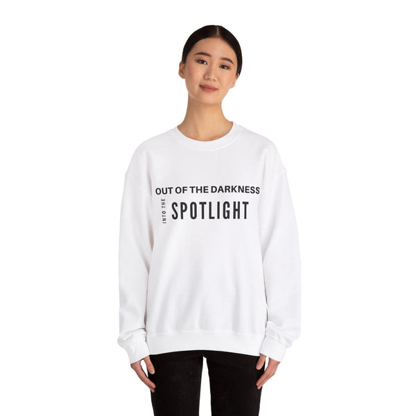 "Out of the Darkness" Heavy Blend™ Crewneck Sweatshirt