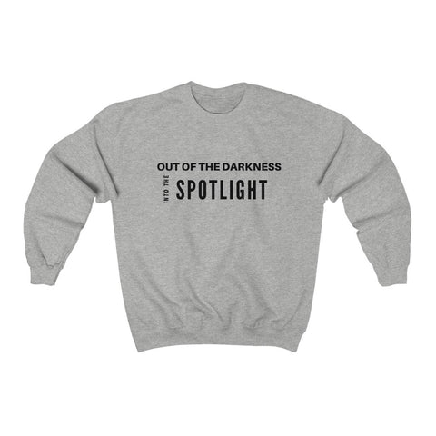 "Out of the Darkness" Heavy Blend™ Crewneck Sweatshirt
